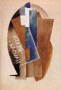 Kasimir Malevich First mark oil on canvas